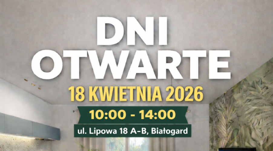 Zobacz nowe mieszkania w Białogardzie. Dni otwarte inwestycji „Mieszkania pod Lipami” 